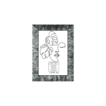 Ramka na zdjęcie marmur biały 15 x 20 cm