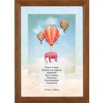 Ramka na zdjęcie drewniana 21 x 30 cm