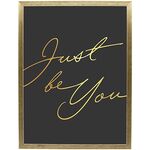 Fotografia "Just be You gold" 30 x 40 cm