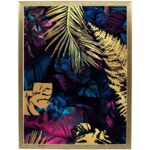 Fotografia "Purple jungle gold" 30 x 40 cm