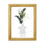 Ramka na zdjęcia półwałek eko lakierowana 15 x 21 cm