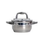 Garnek stalowy VELIO 14 x 7 cm 1,2 l