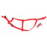 Szelki taśma regulowane 50 cm czerwone CHICO