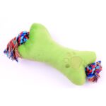 Zabawka dla psa plusz kość ze sznurem 40 cm CHICO