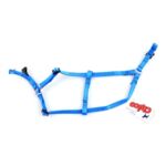 Szelki taśma regulowane 60 cm niebieskie CHICO