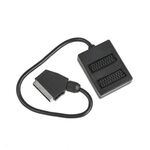 Rozdzielacz wtyk - 2 gniazda 21 stykowy