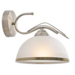 Kinkiet Ofelia 1 płomienny patyna E27