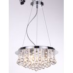 Lampa wisząca Loona 3 płomienna chrom G9