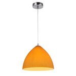 Lampa wisząca Gizela 1 płomienna amber E27