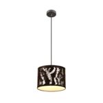 Lampa wisząca Crazy czarna E27