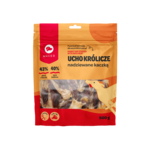 Karma uzupełniająca dla psów ucho królicze z kaczką 500 g Maced