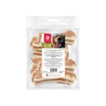 Karma uzupełniająca dla psów kości przekładane kurczakiem 10 cm 500 g Maced