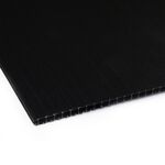 Polipropylen kanalikowy 3 mm czarny 100 x 200 cm Robelit