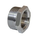 Złączka nakrętna - wkrętna 1/2" x 3/8" chrom