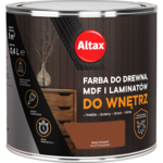 Farba do drewna, mdf, laminat 400 ml brąz ALTAX