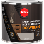 Farba do drewna, mdf, laminat 400 ml szary ALTAX