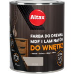 Farba do drewna, mdf, laminat 750 ml szary ALTAX
