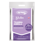 Tkanina ogrodnicza czarna 100gr Agrola 2% UV 3,20 x 5 m