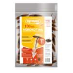 Agrokotwa kolor brązowy 100 sztuk