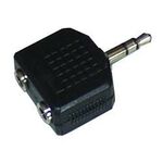 Rozgałęźnik JACK 3.5 wtyk/2xgniazdo BMQ04 DPM