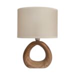 Lampka stołowa GOLF E14 WALNUT STRÜHM