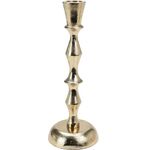 Świecznik 20 x 6 cm złoty