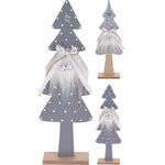 Choinka drewniana 12,5 x 6 x 35 cm