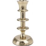 Świecznik 13 x 6 cm złoty