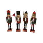 Figurka drewniana dziadek do orzechów 38 cm