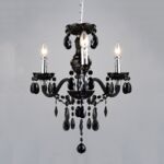 Lampa wisząca WHIZ L.90690/3BL czarna