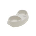 Miska Comfy Space Bowl Double 2 x 200 ml szary jedwab