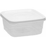 Pojemnik kwadratowy Polar 1,6 l biały