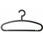 Wieszak do ubrań 8 szt. czarny