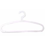 Wieszak do ubrań 8 szt. biały