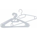 Wieszak do ubrań obrotowy 5 szt. biały