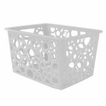 Koszyk koła mały 1,2 l biały