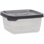 Pojemnik kwadratowy Polar 0,5 l antracyt