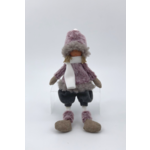 Figurka tekstylna dziecko 14 x 11 x 42 cm