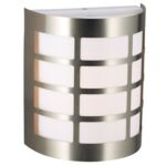 Kinkiet ogrodowy Sevilla E27 1x11 W IP44 stal nierdzewna