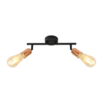 Lampa sufitowa DARIA 75561 czarny, miedziany