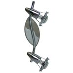 Listwa 2-płomienna ZEUS 12026 satyna, chrom