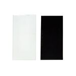 Filtr wymienny do tarcz i przyłbic 50 x 100 mm filtr ciemny + osłona