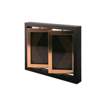 Ramka na zdjęcia podwójna czarno-złota