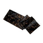 Bieżnik Velvet 32 x 150 cm czarno-złoty