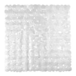 Mata łazienkowa PEBBLE 54 x 54 cm biały