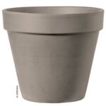 Doniczka ceramiczna Vaso 27 cm GRAFITE