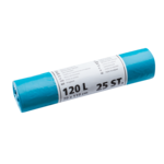 Worki FlexStandart 120 l 0,03 mm niebieskie 25 sztuk Scley