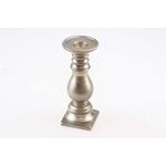Świecznik ceramiczny 15 cm antyczny złoty