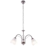 Lampa wisząca 3-płomienna Andrea E14 nikiel