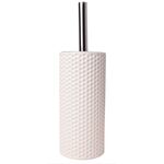 Szczotka do WC BUBBLE 34 x 10 x 10 cm kremowy